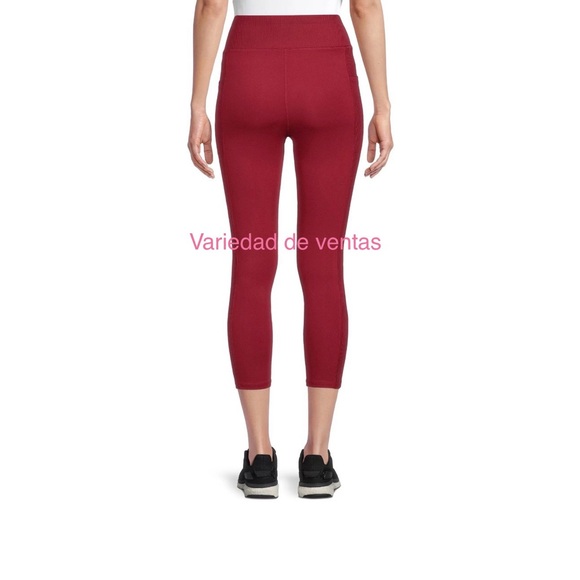 Athletic Works Women's Performance Capris Leggings - Picture 5 of 6